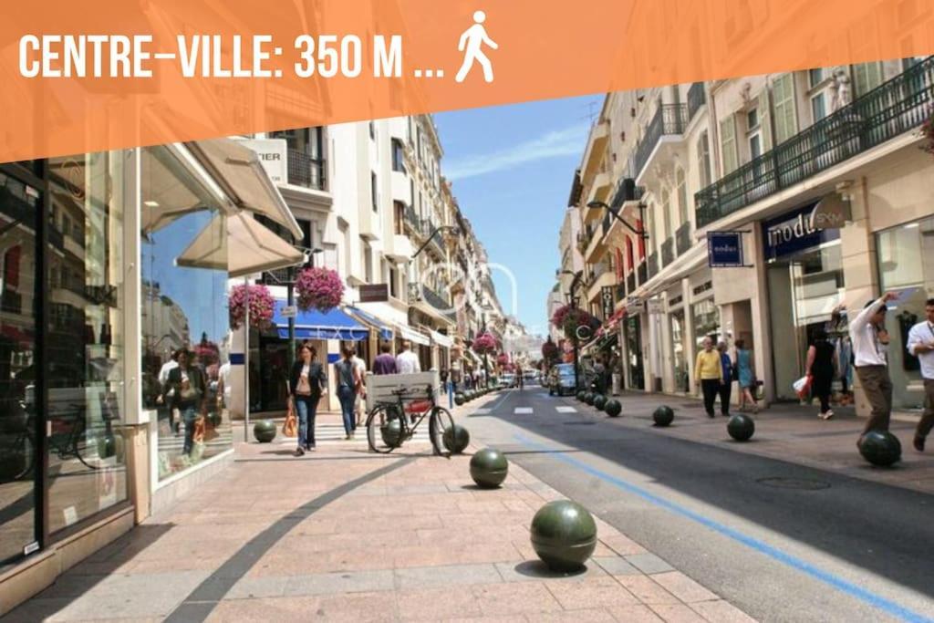 Le Bristol By Apirent #Climatisation #Terrasse #Central Cannes Exterior photo